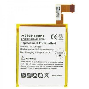 Акумулятор Amazon Kindle 4, 4G, 5, 6 (P/N:515-1058-01) (D01100) MC-265360 Original (PRC) 46257 фото