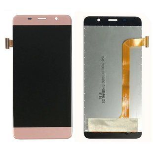 Дисплей для Leagoo M5 Edge, розовый, с тачскрином Original (PRC) L00176 фото