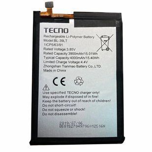 Акумулятор Tecno Spark 4 (KC2 / KC8) / Camon 12 (CC7) BL-39LT Original (PRC) 65898 фото