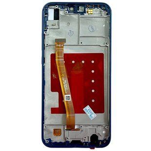 Дисплей для Huawei P20 Lite / Nova 3e (ANE-LX1 / ANE-L21) з тачскріном і синьою корпусною рамкою, Original (PRC) 057340 фото