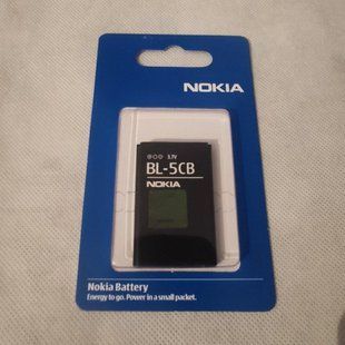 Аккумулятор BL-5CB Nokia 105 (2017) / 106 (2018) /111 /113 /1280 /130 (2017) Original 222444 фото