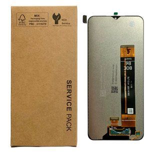 Дисплей для Samsung A135 / A137 / A236 / M135 / M236B / M336B black (BS066FBM-L01-DK00_R1.2) з чорним тачскріном, Original 83306 фото