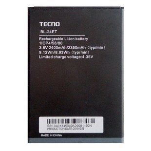 Акумулятор Tecno POP 2F B1F / POP 1 Pro / BL-24ET (PRC) 66498000 фото